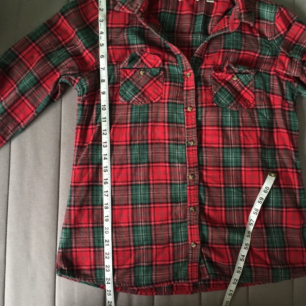 Great Northwest | red flannel button up shirt - Picture 7 of 7